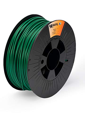 BASICFIL PLA, 2,85 mm, 1 kg, groen, 3D-printerfilament.