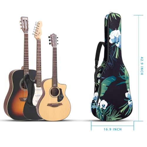 JRHEJTFZ Housse pour guitare acoustique de 1,9 cm d’épaisseur – Imperméable – Durable et élégant – Motif panda, Multicolore 5., 42.9×16.9×4.7 in, Motif imprimé tendance - Les Beatles, Paul McCartney, John Lennon, RIngo Starr, George Harrison JRHEJTFZ Housse pour guitare acoustique de 1,9 cm d'épaisseur - Imperméable - Durable et élégant - Motif panda, Multicolore 5., 42.9x16.9x4.7 in, Motif imprimé tendance – Image 6