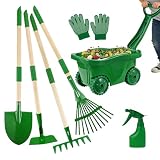 Sensibilisation à la nature : Cet ensemble de jardinage pour encourage l'exploration des et de la terre, favorisant une compréhension approfondie de la nature tout en améliorant les capacités d'observation. Il transforme le jardinage en plein air en une expérience à la fois éducative et ludique pour les jeunes apprentis, parfaite pour initier les au monde végétal.