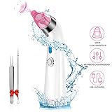 MULTIFUNKTIONAL - Die Sonden ermöglichen es, die Poren tief zu reinigen, Mitesser, Schmutz und Öl zu entfernen, feine Linien zu reduzieren. Durch die Verwendung eines Effizient-Saug-Technologie hält dieses Mitesserentferner Ihre Haut fest und hat die Funktion, die Mitesser zu entfernen.