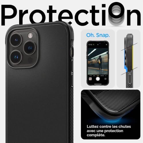 Coque iPhone 14 Pro MagSafe Spigen Rugged Armor pour les déplacements - 5
