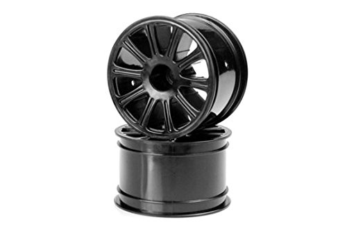 J Concepts3333B Rulux 1/16 E-Revo Wheel 2.2 Black (2) JCOC3334