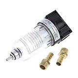 ★ Satz 2: Öl-Wasser-Separator-Magnetventil-Anschluss Schalldämpferpumpe, Teile und Zubehör pneumatische Komponenten für Heimwerker
