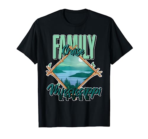 Family Cruise Mississippi River Group Matching T-Shirt