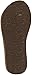 Skechers Cali Women's Meditation-Ocean Breeze Flip Flop, Brown, 6 B - Medium
