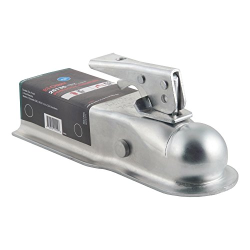 Curt 25135 Straight Tongue Trailer Coupler For 2-1/2-Inch Channel, 2-In Hitch Ball thumb #6
