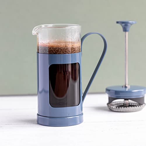 La Cafetière Monaco Glass/Stainless Steel Cafetière 3 Cup (Blue), 35ML - Image 3