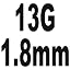 1PC | 13 Gauge (1.8mm)