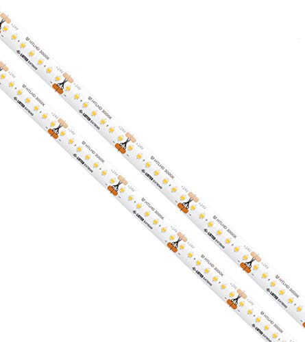 Image of Trulux HTLHD-WH-16 Output High-Density Tape Light Attached 3-Foot Lead Wire, White 4000K CCT, 16.4ft Reel, cULus Listed Dry Locations HTLHD Collection