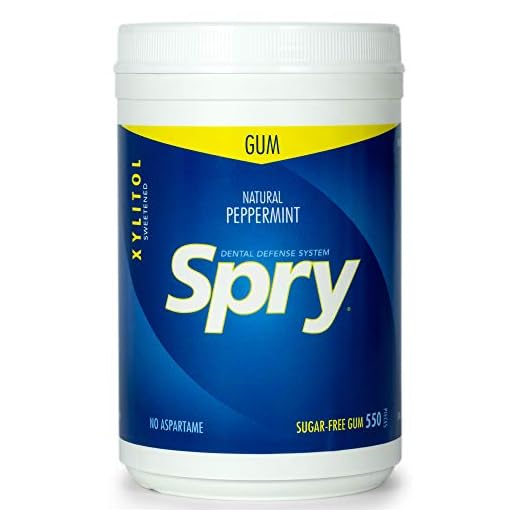 Spry Xylitol Natural Chewing Gum Pack