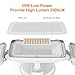 LEPOWER 3500LM Dusk to Dawn Flood Light Outdoor,35W LED Flood Light, Outdoor Security Lights with Photocell, 3200K, IP65 Waterproof, Exterior Flood Lights for Garden, Garage, House, Backyard（White）