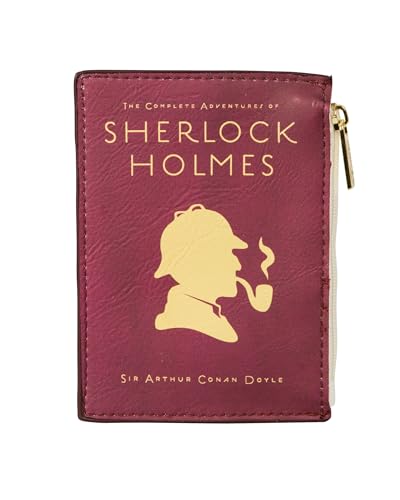 Well Read Sherlock Holmes Book Themed Coin Purse for Book