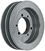 Gates QD2A5.4/B5.8 QD Multi-Duty Sheaves, A/B Section, 6.15" OD, 2 Groove, 1-3/4" Face Width, 1-15/16" Bore