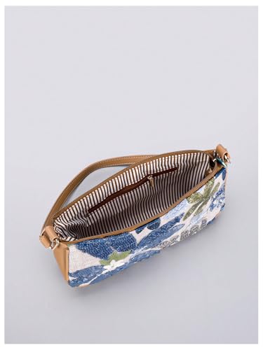 Image of Verdusa Women's Beaded Floral Square Sequin Bag Top Handle Underarm Shoulder Handbags