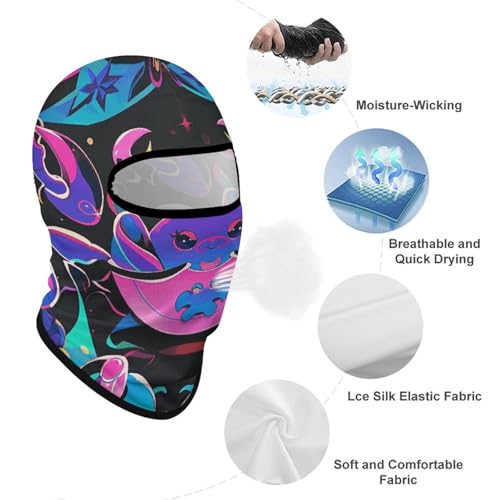 Balaclava para Hombres y Mujeres - Máscara de Esquí para Actividades de Ciclismo, Montañismo y Trekking miniatura 3