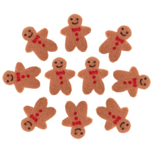 Pendentifs bonhomme d'épices TEHAUX pour fabriquer des cadeaux de Noël uniques faits main