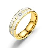 SEIN VERSPRECHEN RINGT DAS BESTE GESCHENK: Bestes Geburtstagsgeschenk zum Valentinstag. Bestes Geschenk für Mann / Paar / Freund / Liebhaber / Ehemann