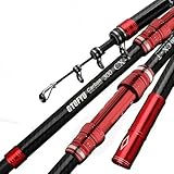 GTOFYU Telescopic Fishing Rod, Carbon Fi...