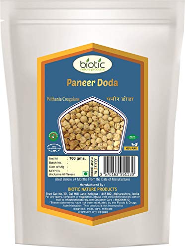 Biotic Paneer Doda – Paneer Dodi – Paneer Ke Phool – Paneer Phool for Diabetes – 100 gm Biotic Paneer Doda – Paneer Dodi – Paneer Ke Phool – Paneer Phool for Diabetes – 100 gm