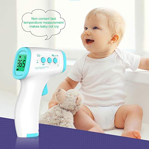 Non-Contact Infrared Forehead Thermometer for Baby, Adult, Child, Surface of Objects