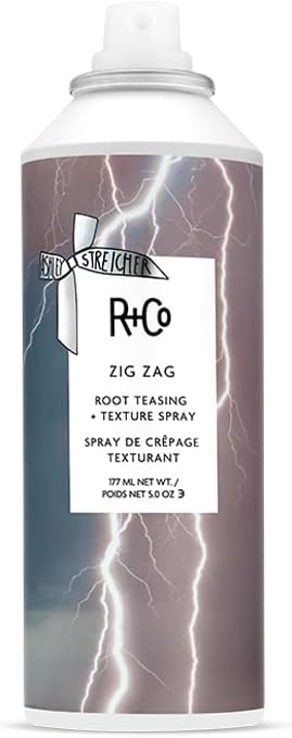 R+Co ZIG ZAG Root Teasing + Texture Spray – Volumizing Root Lift Spray, Adds Texture & Hold, All Hair Types