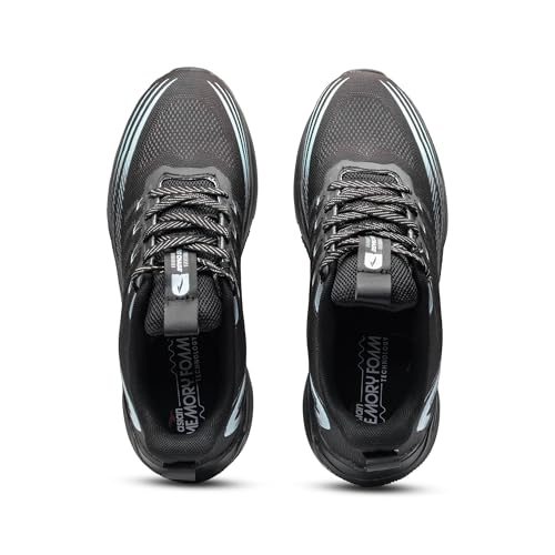 Image of ASIAN Quantum-24 Men's Running Shoes | KPU & Breathable Knit Upper, Energy Return Sole, Memory Foam Cushioning, High Grip Traction, Stylish Lightweight Sneakers