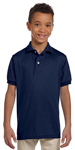 Jerzees Youth 50/50 Jersey Polo 437Y2