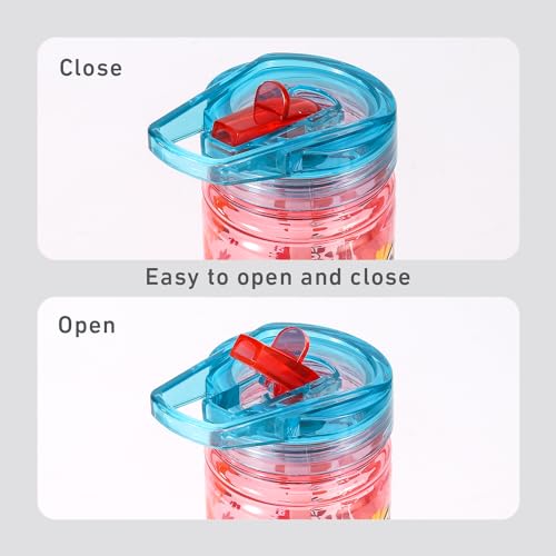 Zawadi Global Disney Princess 580ml Water Bottle for Kids School Drinks Bottle Made of Durable Ecozen Reusable BPA Free - Image 4