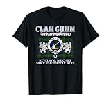 Clan Gunn Scottish Gunn surname T-Shirt