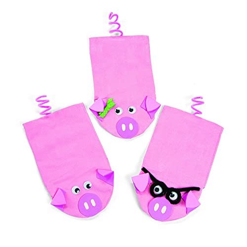 Fun Express 48/3087 Diy Hand Puppet Kit, Makes 12 Sock Puppets - Crafts thumb #5