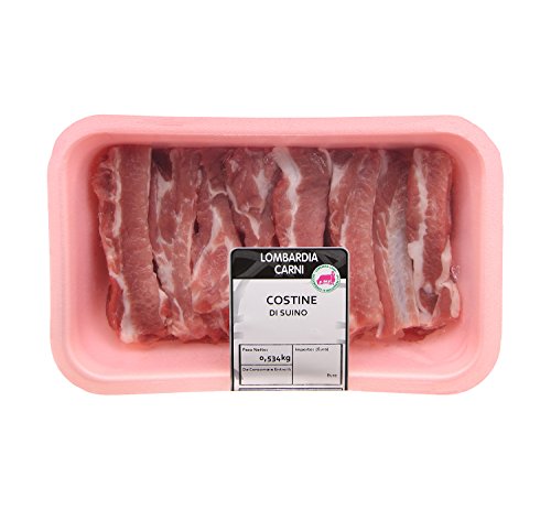 ‎contiene: privo di glutine Costine di Suino - 530g
