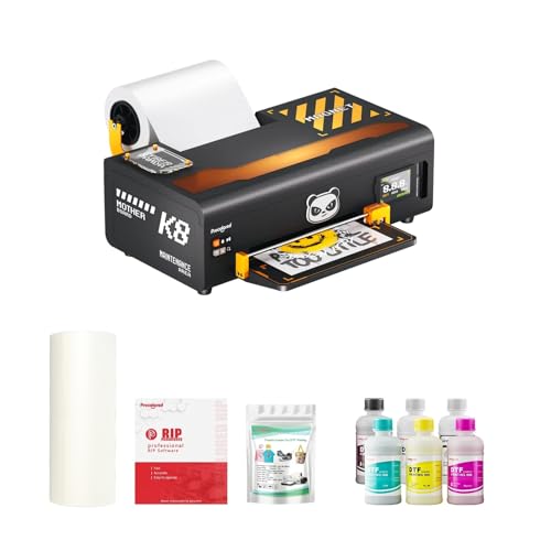Procolored K8 Series A4 L800 DTF Printer Apparel Transfer Printing Machine T-Shirt Direct to Film Printer with White Ink Circulation and Semi-Automatic Cleaning-K8