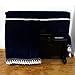 Produktbild Cutfouwe Klavier Abdeckung Piano Abdeckung,Colorfast Piano Staubdicht Dekoriert Cover, Klaviertastatur Abdeckung,Verdicken Staubschutz Klavier Abdeckung,Blau,155x35x125cm