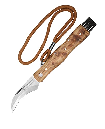 Laguiole Artisan Couteau Champignon 3756 Teck
