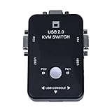 KVM Switch Box USB Souris Moniteur VGA 2 ports