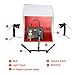 Studio Light Tent Kit by Kshioe, Table Top Photography Lighting Box with Tripod Stand Phone Clip Holder and Backdrops (24in*24in)