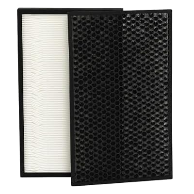JXHOENGPO F-ZXHP55Z F-ZXHD55Z Deodorizing Activated Carbon Filter, Compatible with Panasonic, for Air Purifier F-VXH50R F-VXR50R, Replacement Filter Part