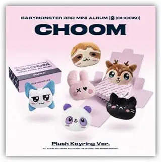 [ Plush Ver. ] BABYMONSTER - 3rd Mini Album [ 춤 (CHOOM) ] 韓国盤 *QR Type (PHARITA ver.)