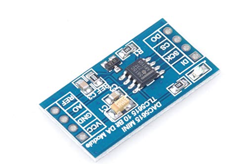 KNACRO TLC5615 Módulo Serial DA de alta velocidade de 10 bits de conversão analógica para digital