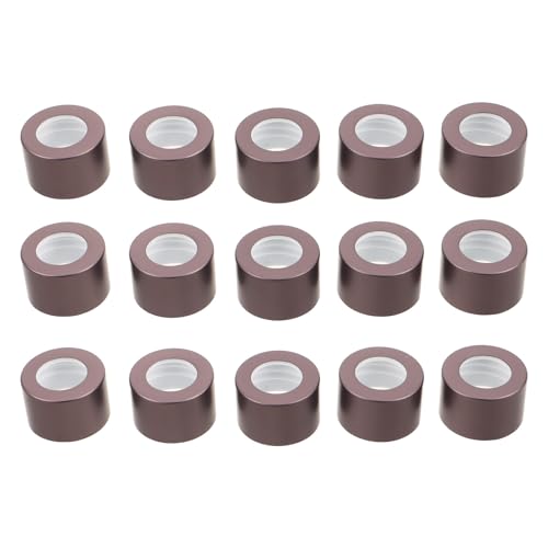 OSOLADY �v���X�`�b�N���f�B�t���[�U�[�{�g���L���b�v15�Z�b�g�A�R�[�q�[�J���[�A�X�N�����[���W�A���[�h�f�B�t���[�U�[�W���[�p�A28mm�l�W�A�ƒ�p�t���O�����X�{�g�������p�g�b�v