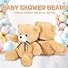 Tezituor Teddy Bears Bulk 6 Packs for Baby Shower - Small Teddy Bear Stuffed Animal Bulk 12