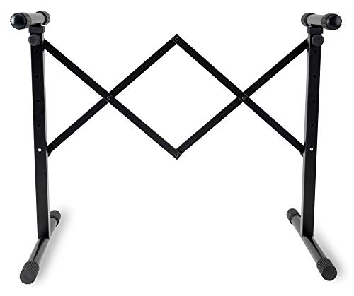 Classic Cantabile KBA-880BK support de table de mixage et de synthétiseur noir - Les Beatles, Paul McCartney, John Lennon, RIngo Starr, George Harrison Classic Cantabile KBA-880BK support de table de mixage et de synthétiseur noir – Image 4