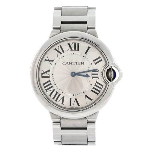 Pre-Loved Ballon Bleu de Cartier Quartz Watch Stainless Steel 36, Silver