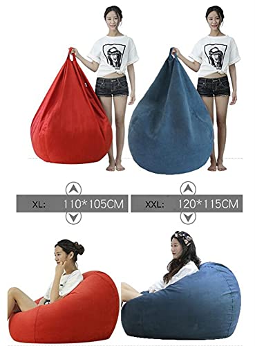 ZYLE Multi-Color Lazy Sofa Tatami Sitzsack Single Cotton Sitz Schlafzimmer Wohnzimmer Mode Wild Back Sofa abnehmbar und… – Bild 3