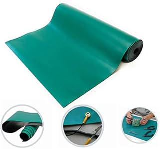 Nisorpa Large Soldering Mat, 300 x 60cm Heat Resistant Workbench Mat, Anti-Static Non-Slip Rubber Repair Mat, Electronics Repair Pad, Soldering Project Mat for Technology Solder
