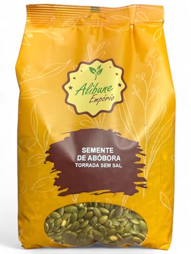 Semente de Abóbora Torrada Sem Sal 500g Empório Alibune