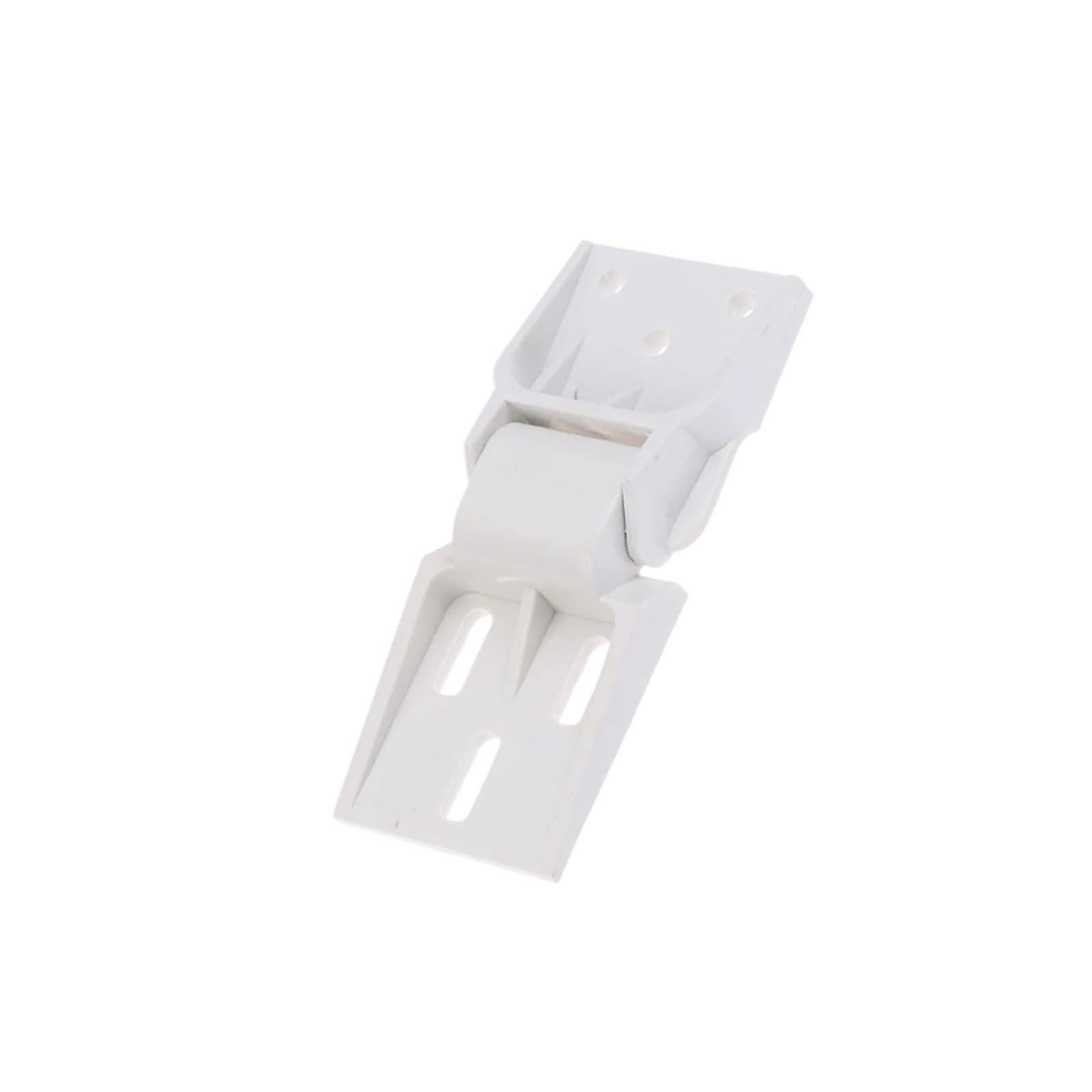 Refrigerator Door Hinge,Plastic Hinge,S Type for Kitchen Cabinets and Upright Refrigerator Door Hinges Fridge(6 Holes)