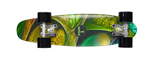 (Lizard) - Ridge Motif Printed 60cm Mini Maple Cruiser Complete