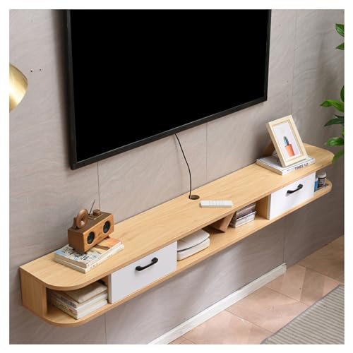 Grand banc de rangement TV mural de 170 cm pour optimiser les petits espaces