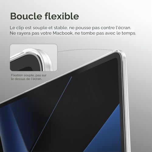 Coque MacBook Pro 16 Évite les Rayures et Empreintes Housse Rigide PP A2485 M3 M5